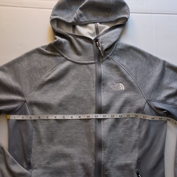 The North Face Gray Hoodie Lightweight Jacket Women’s Size L - Picture 12 of 16